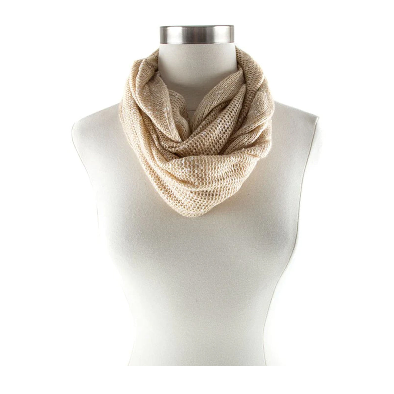 Two Toned Infinity Scarf