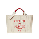 Valentino Garavani 05 Plisse Edition Atelier Tote Bag