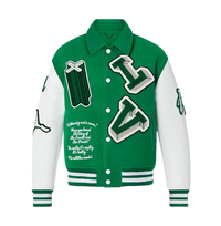 Louis Vuitton Varsity Leather Jacket