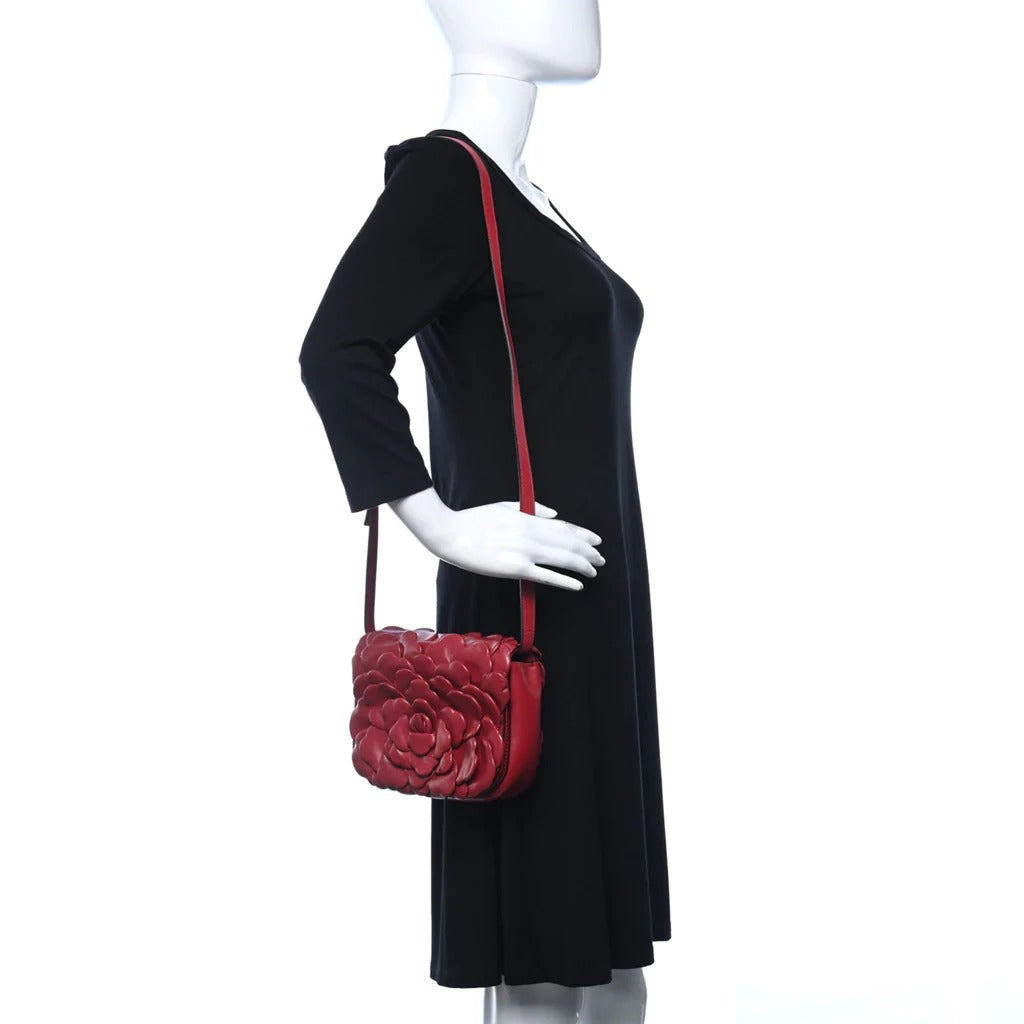 Valentino Garavani Atelier Bag 03 Red Edition Small Shoulder Bag