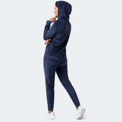 Velour Tracksuit Zip up – Blue