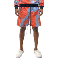 Weiv Mens Tye Dye Sweat Shorts
