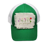 You Grow Girl Graphic Patch Hat
