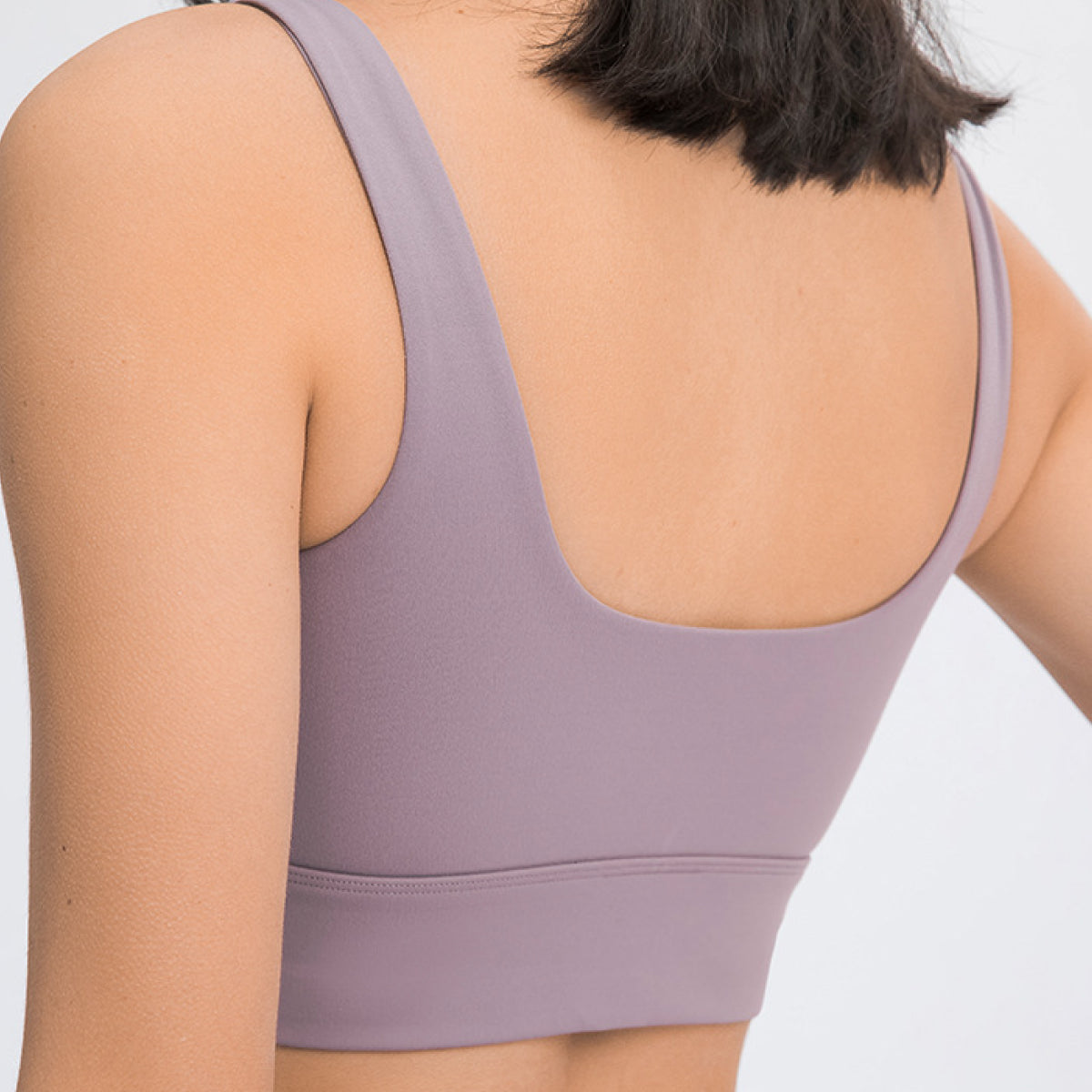 Scoop Neck and Back Women's Sports Bra
