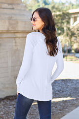 Basic Bae Full Size Round Neck Long Sleeve Shirt