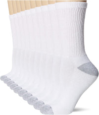 Women'S 10-Pair Value Pack Crew Socks