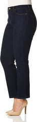 High quality stitching. Belt loops at waistband. Five-pocket styling. Contrast stitching in silver.