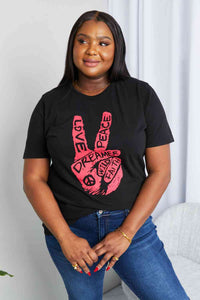MineB Full Size Graphic Tunic T-Shirt