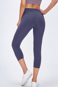Women's slim hip cropped leggings