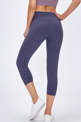 Women's slim hip cropped leggings